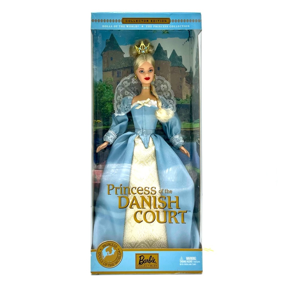 ***SOLD - not for sale*** 2002 Princess Of The Danish Court Barbie Doll - NIB